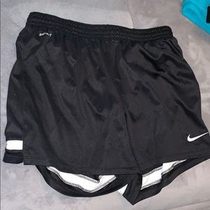 Nike dry fit soccer shorts